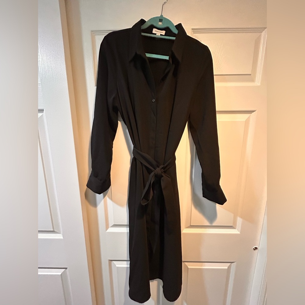 Nordstrom Black Wrap Dress